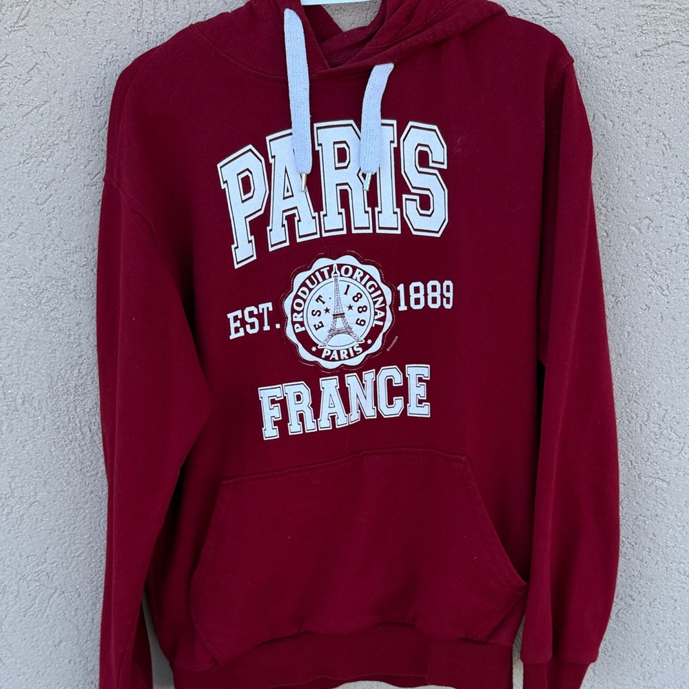 💚France Authentique Paris Graphic Hoodie